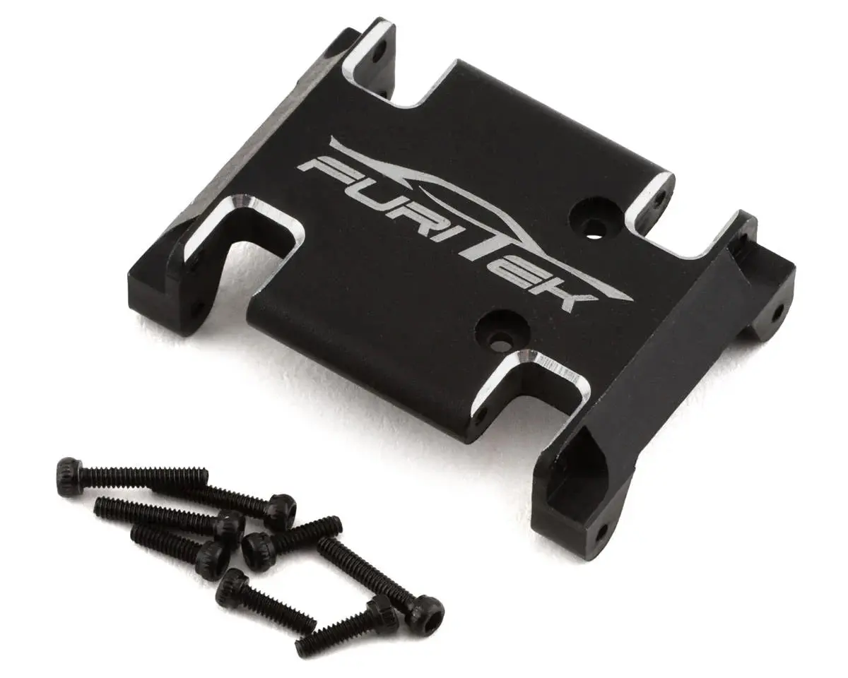 Furitek Axial Ax24 Cnc Aluminum Skid Plate (Black) 1