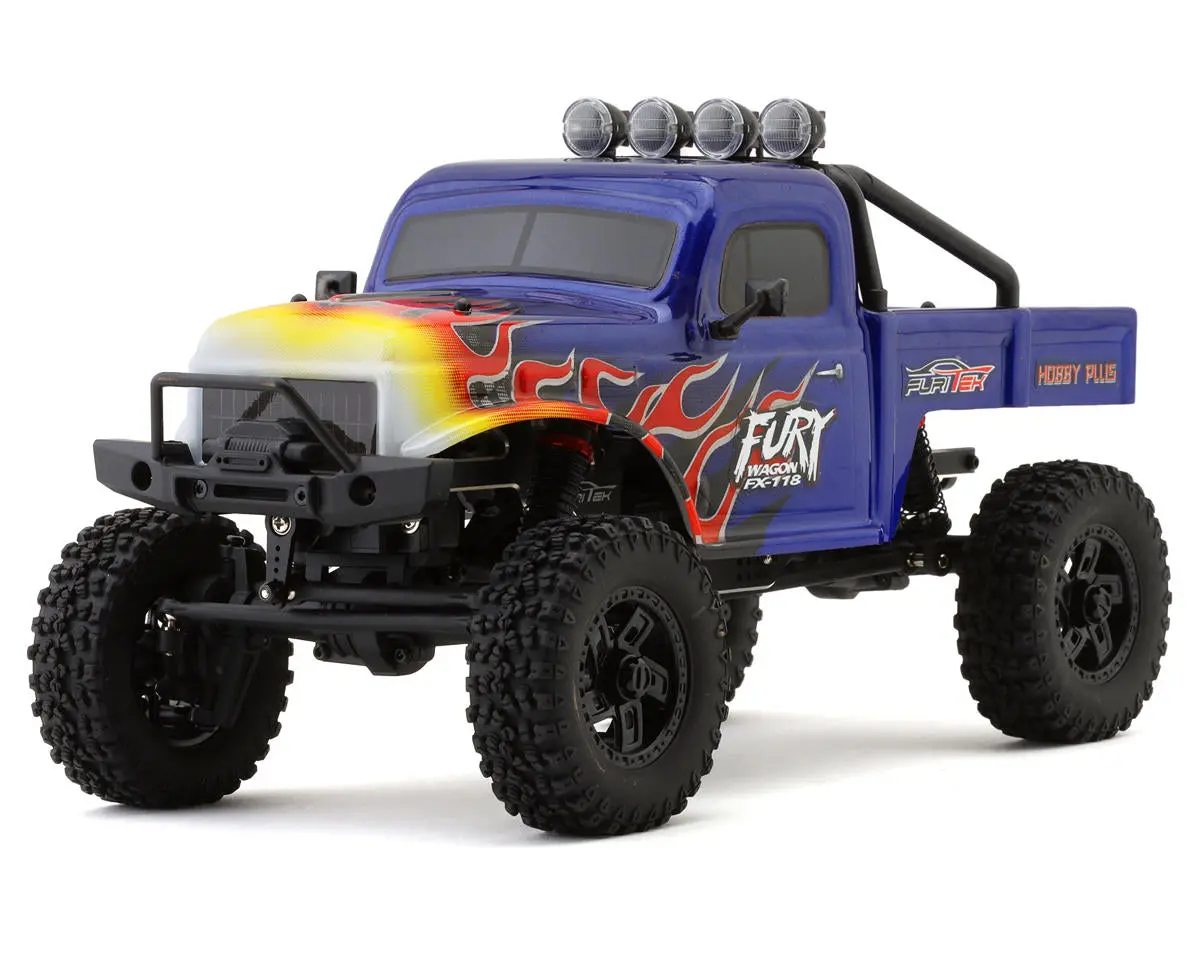 Furitek Fx118 Fury Wagon 1/18 Rtr Brushless Rock Crawler 1