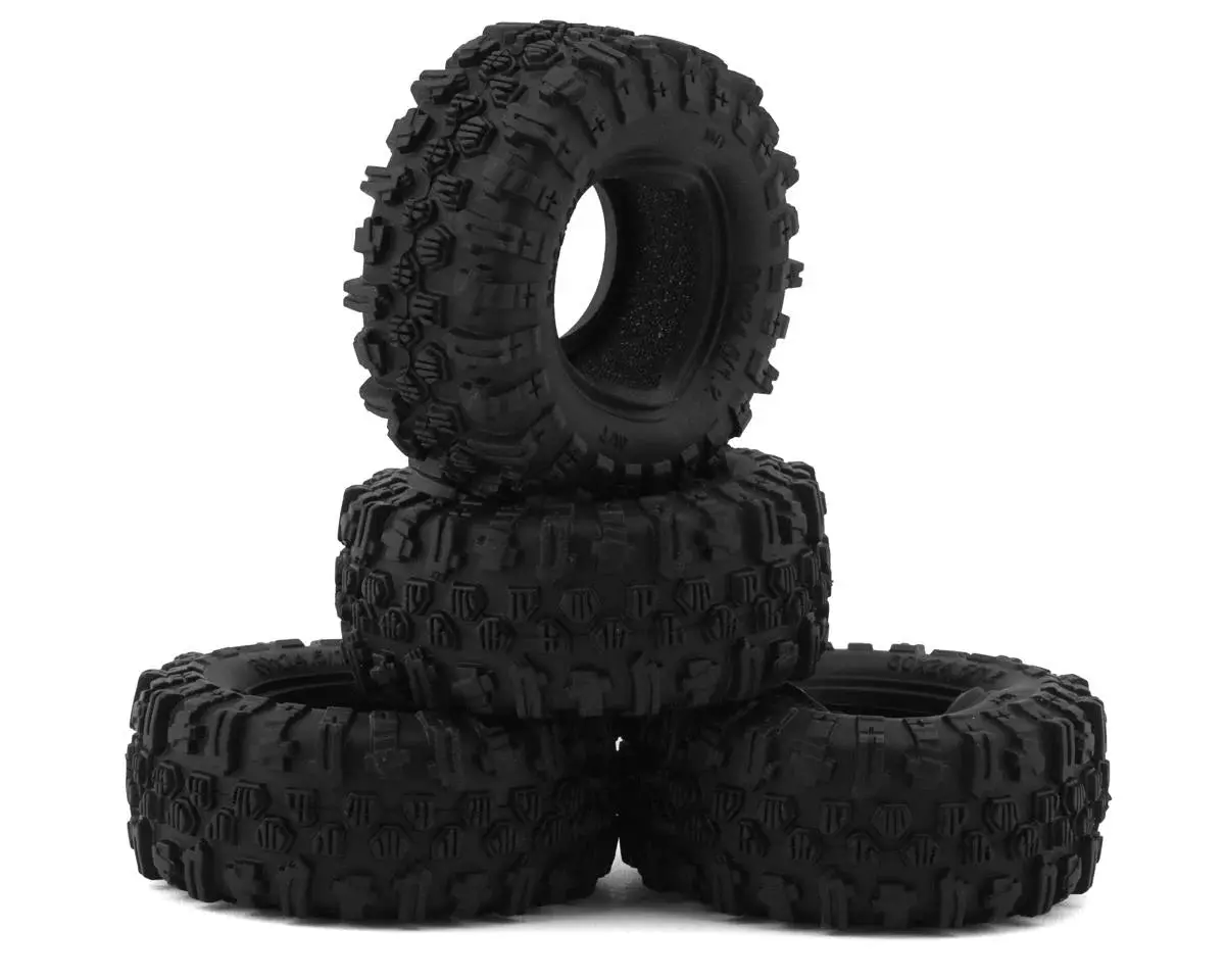Furitek Fx118 Mudder 1.2" Micro Rock Crawler Tires (2) (Od 60Mm) 1
