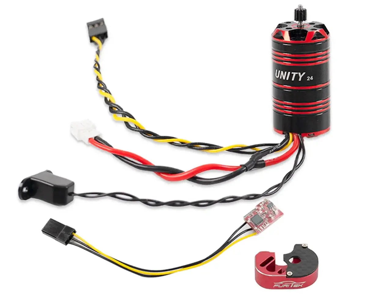 Furitek Axial® Scx24 Unity24 Pro 2-In-1 Micro Foc Brushless System (3500Kv) 1