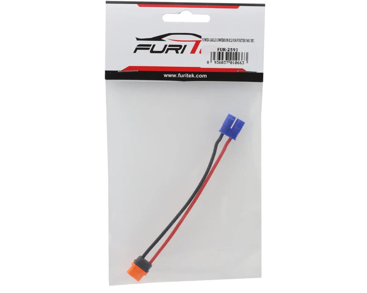 Furitek Paso Esc Ic2 Female To Ec2 Male Power Adapter 2