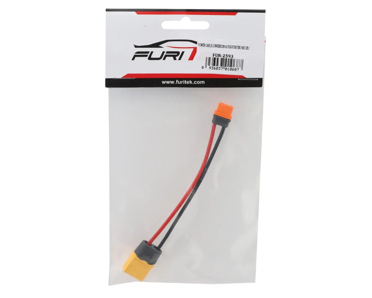 Furitek Paso Esc Ic2 Female To Xt60 Male Power Adapter 1
