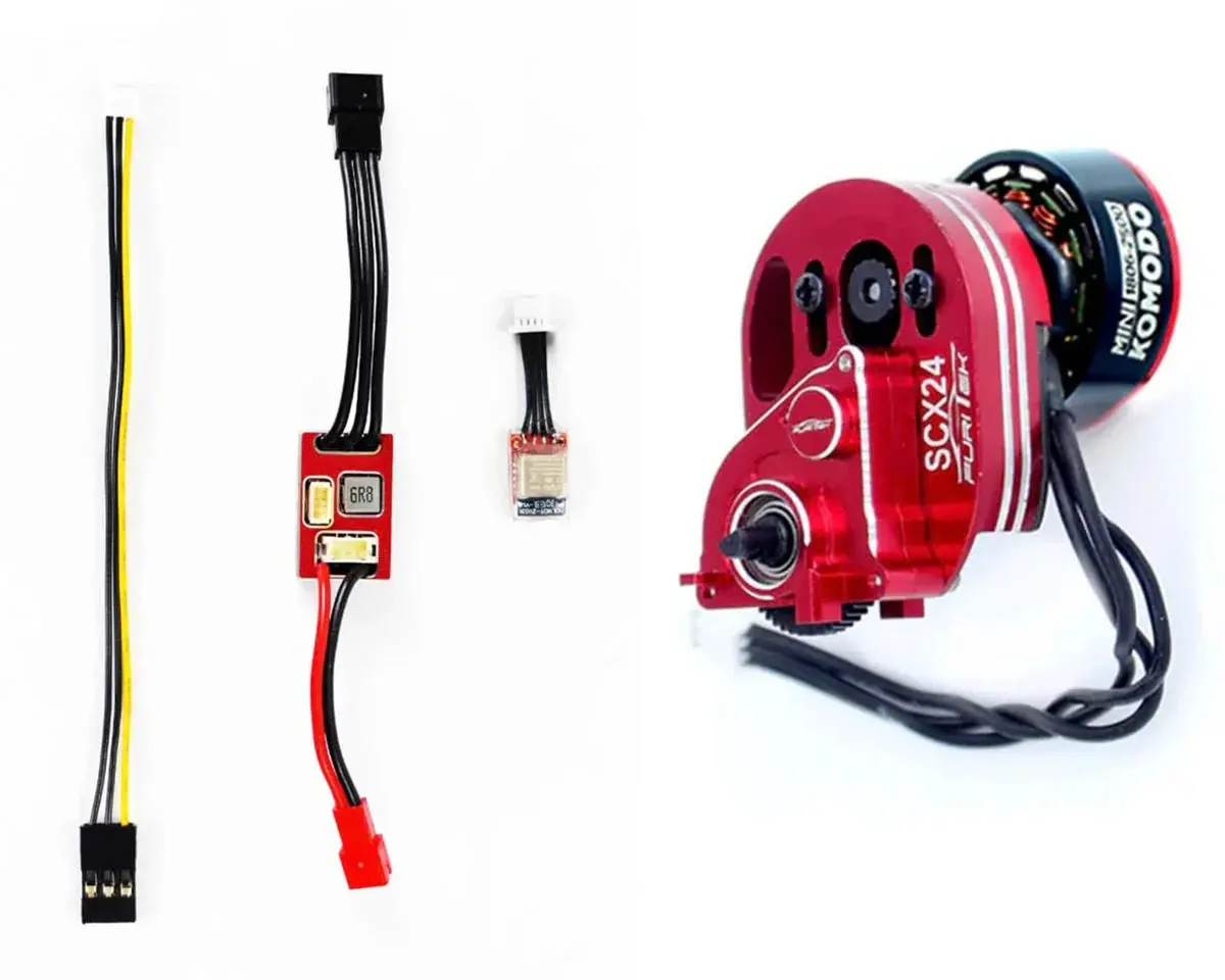 Furitek Mini Komodo Brushless Motor & Micropython Esc Crawlmaster Combo 1