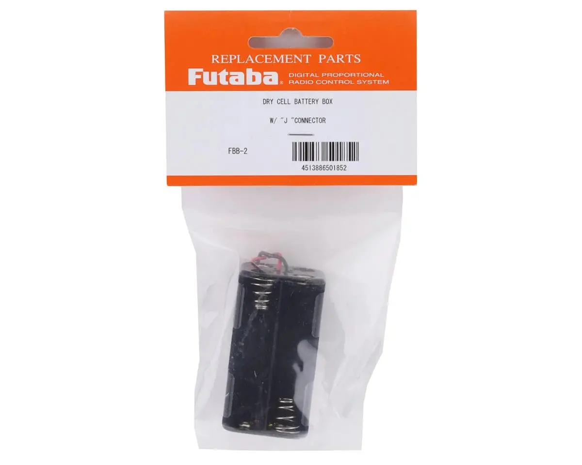 Futaba Dry Rx 4 Aa Batt Case W/J Conn 1