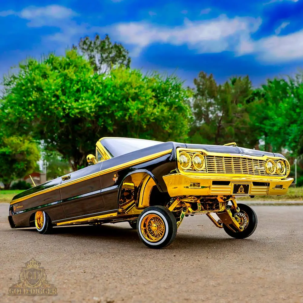 Redcat Sixtyfour Rc Car - Gold Digger - Special Edition 1:10 1964 Chevrolet Impala Hopping Lowrider 1