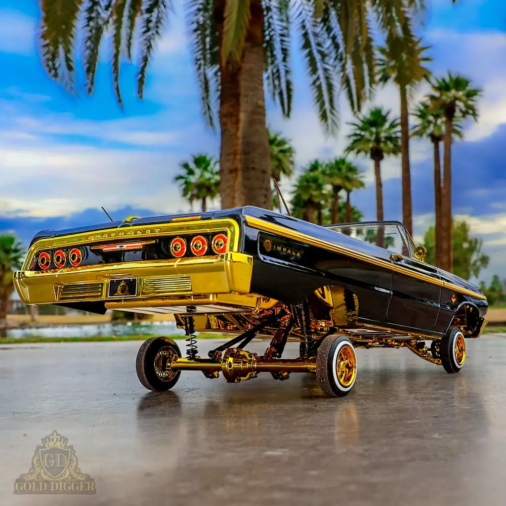 Redcat Sixtyfour Rc Car - Gold Digger - Special Edition 1:10 1964 Chevrolet Impala Hopping Lowrider 2