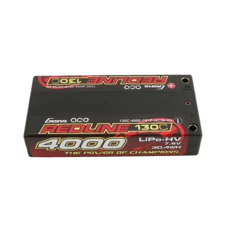 7.6V 4000Mah 2S 130C Lipo: 4.0Mm Bullet 1