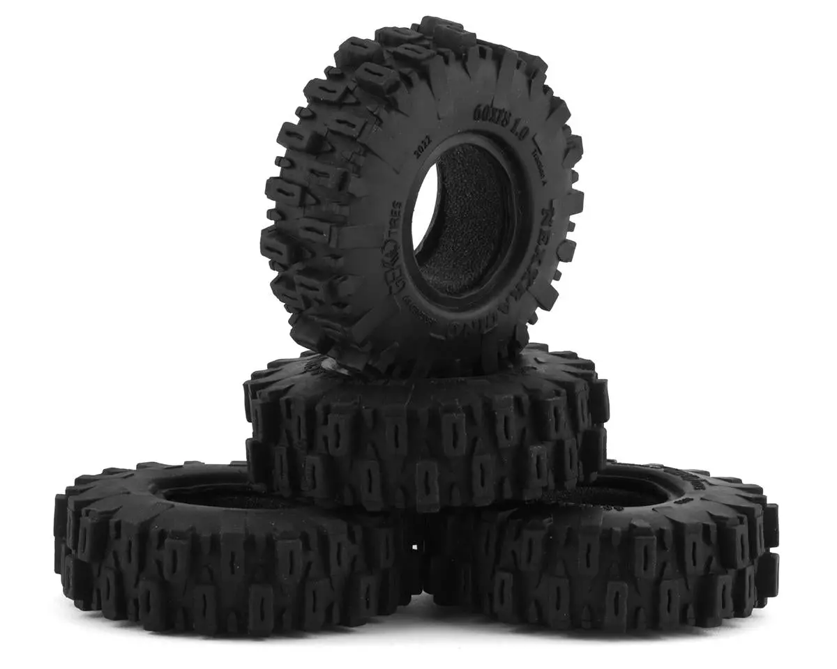 Nexx Racing Gekko 1.0" Rubber Off-Road Mud Tires (Soft) 1