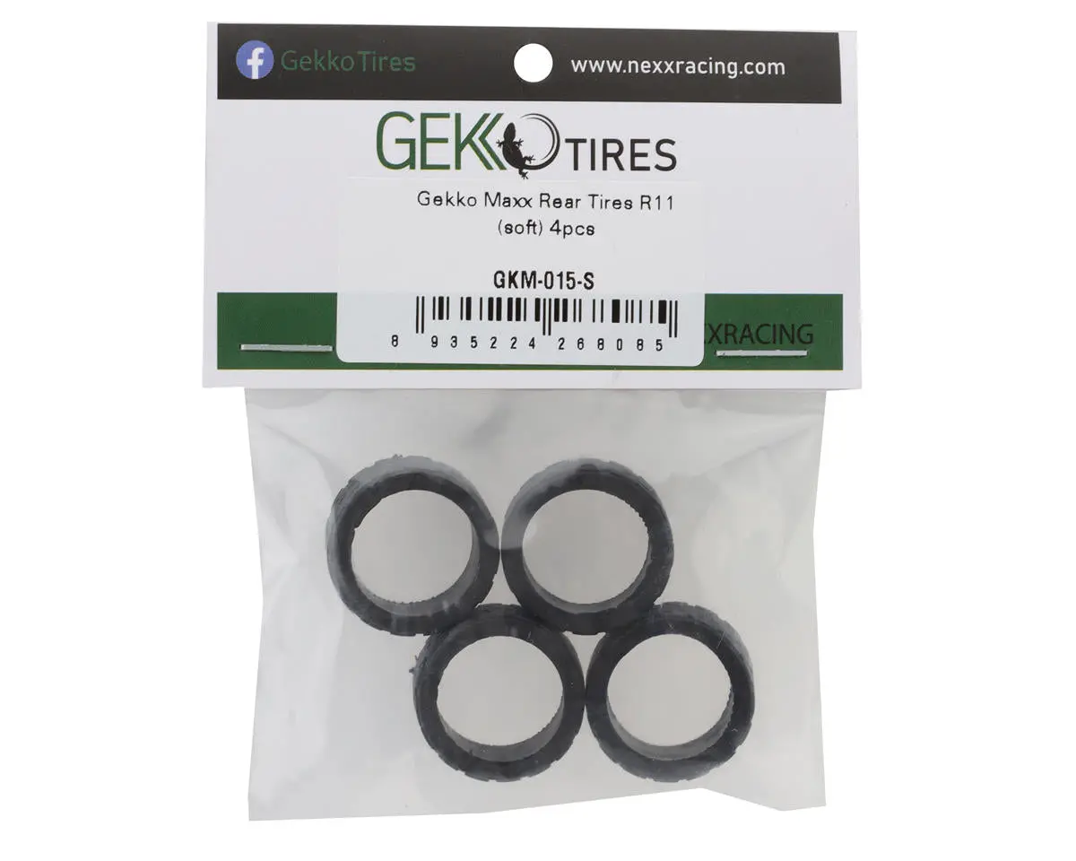 Nexx Racing Gekko Maxx R11 Rear Tires (4) (Soft) 1