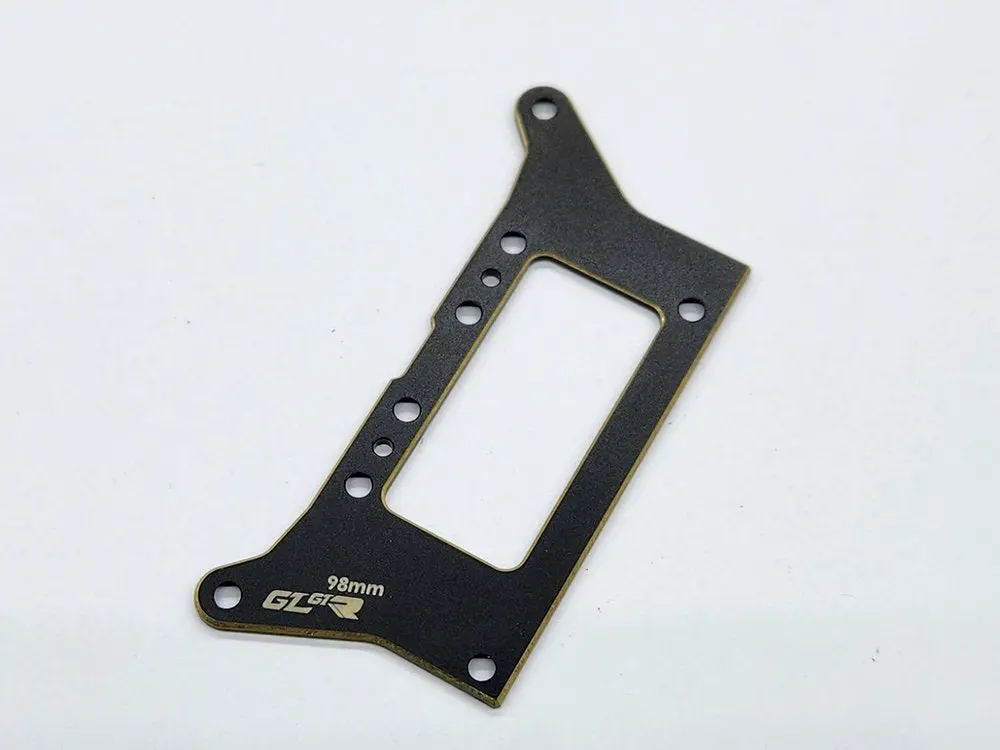 Gl Racing Gl Gtr Motor Mount Brass Plate (Rear 98Mm) 1