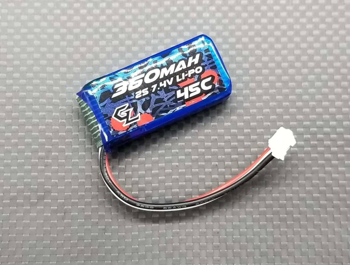 Gl Racing Gl Racing 2S 360Mah Lipo Battery 1