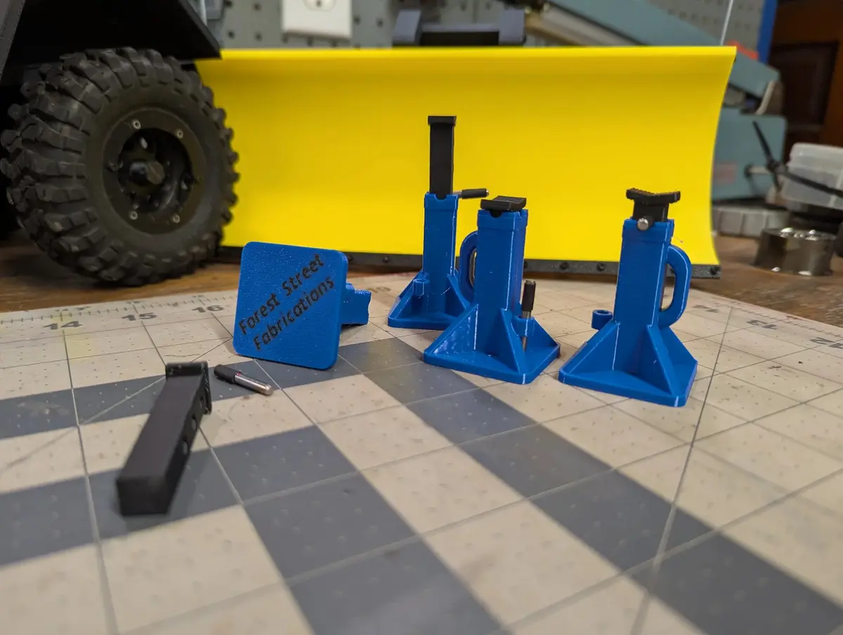 Forest Street Fab 1/10 Scale 22 Ton Jack Stands 1