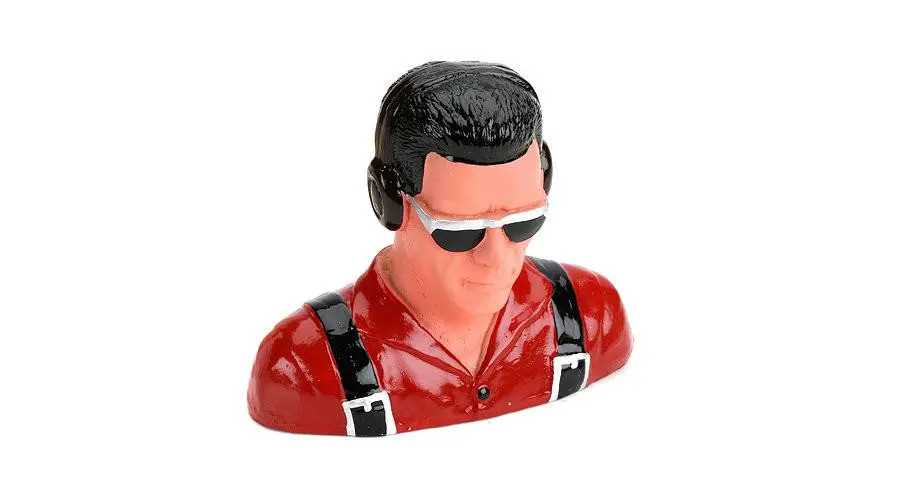 1/5 Pilot, Civilian W/Headphones & Sunglasses (Red)  By Hangar 9 1