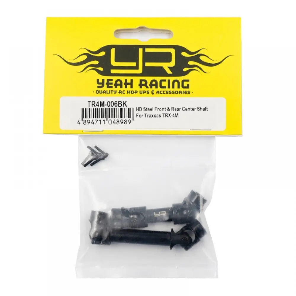 Yeah Racing Hd Steel Front & Rear Center Shaft  Fits Trx-4M 1