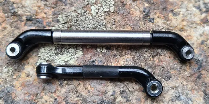 3Flow9 Rc V2.1 Rolling Steel Steering Link - Fits Redcat Ascent 18 High Steer (Choose Color) 1