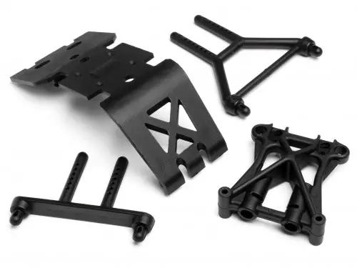Hpi Racing 82014 - Skid Plate & Shock Tower Set (E-Savage, E-Zilla) 1