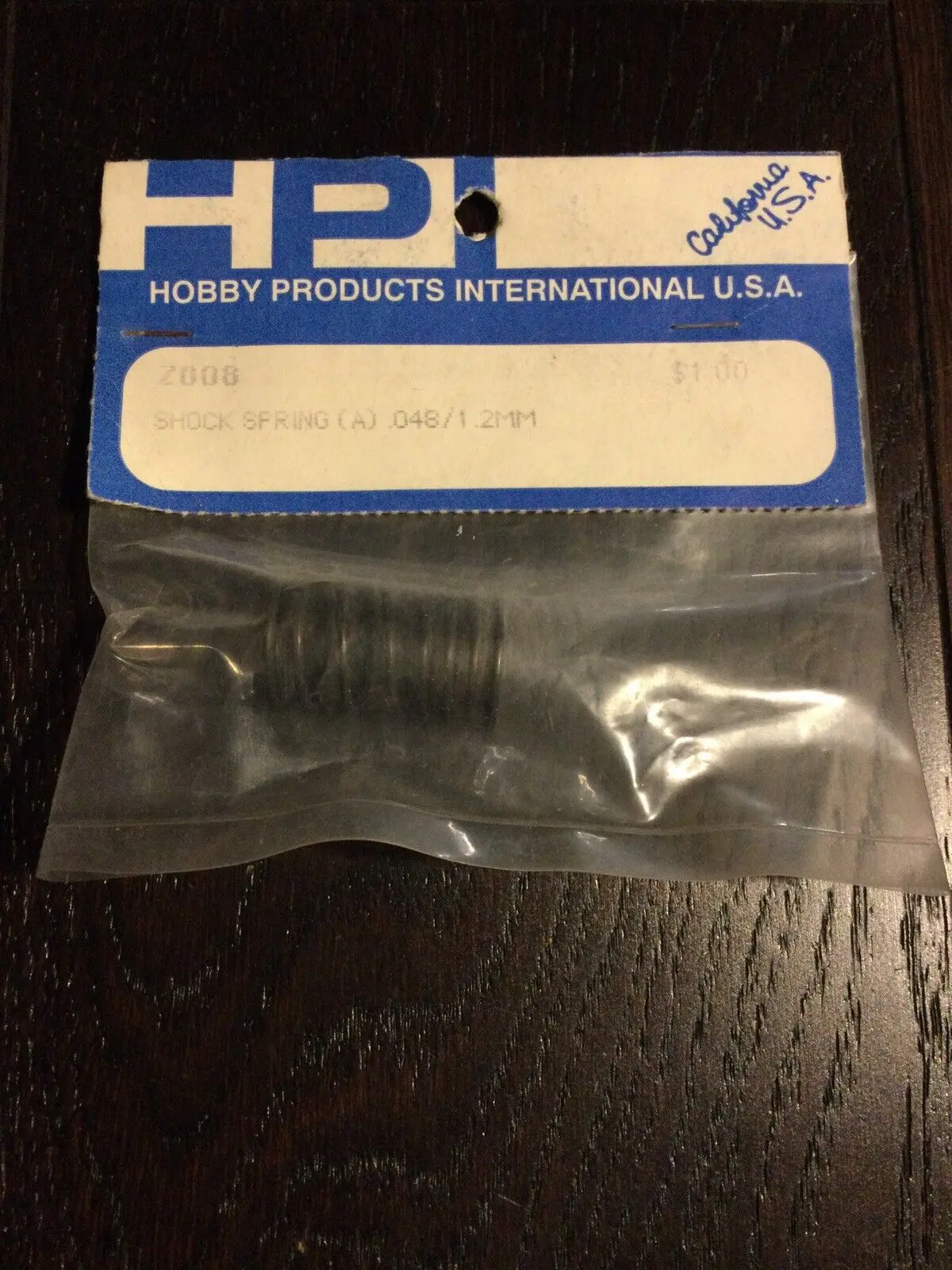 Vintage Hpi Racing A008 Shock Spring 1