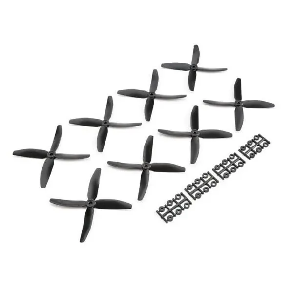 Quad Prop 5X4x4, Black: 8 Pack (Hqpqp504040b) 1
