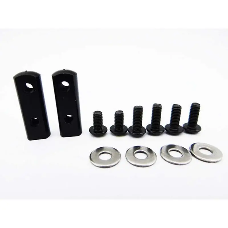 90 Degree Universal Servo Mount - Black 1