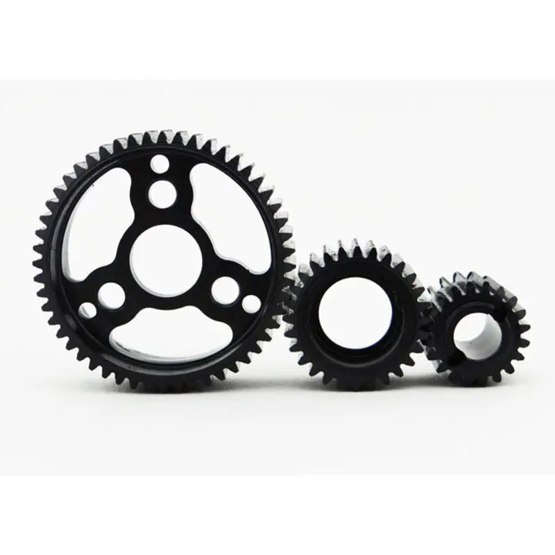 Hardened Steel Light Weight Gear Set: Wraith Scx+Ax 1
