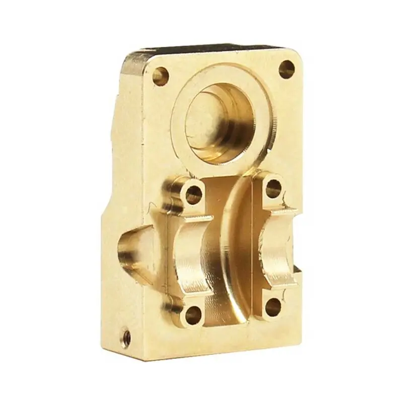 Brass Diff Cover With Stainless Steel Skid Plate: Scx24 1