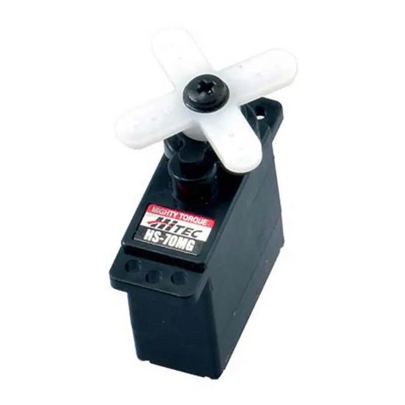 Hs-70Mg Micro Analog Ultra Torque Metal Gear Feather Servo - Hrc32070 2
