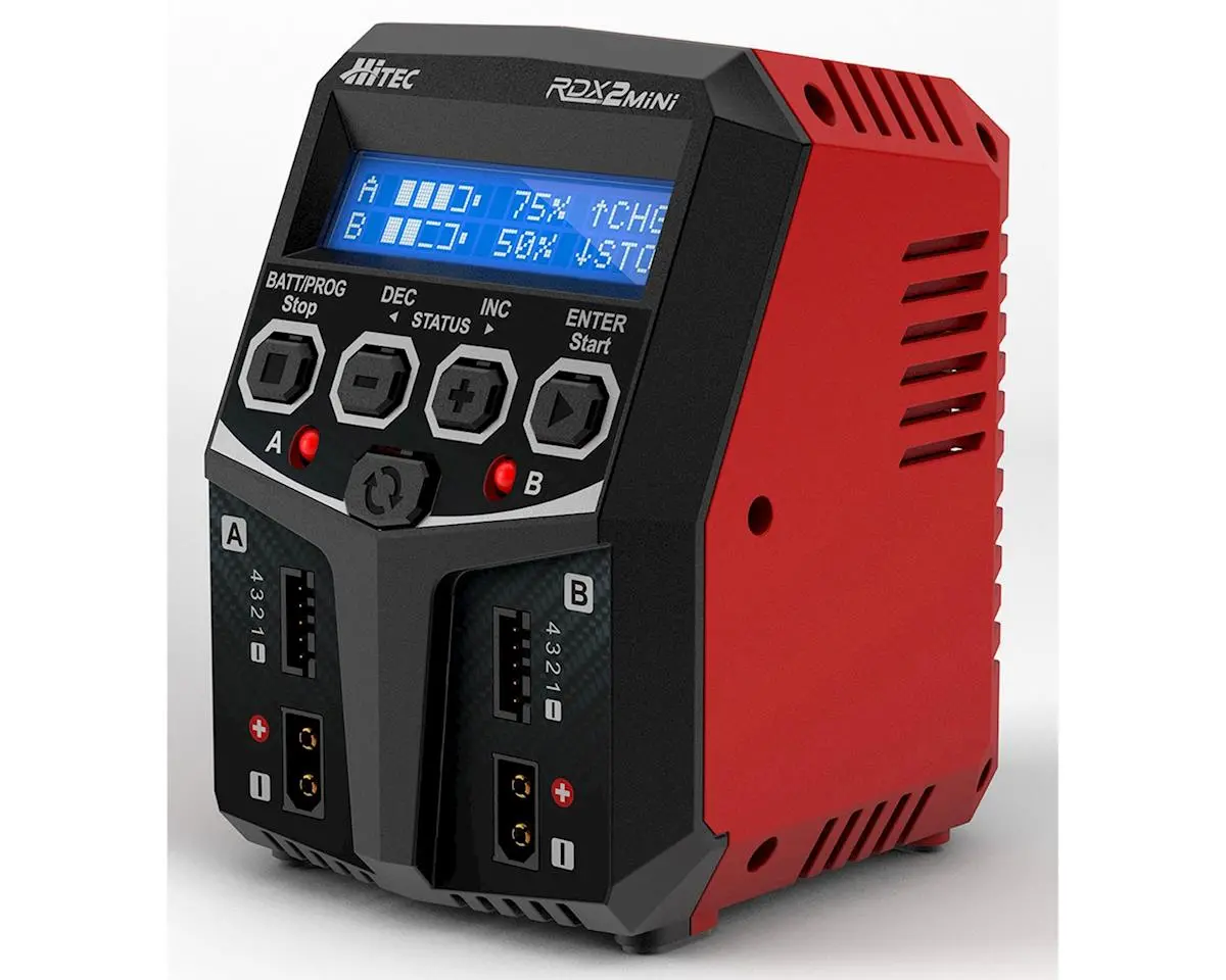 Hitec Rdx2 Mini Ac Multi Charger (4S/5A/50W X2) 1