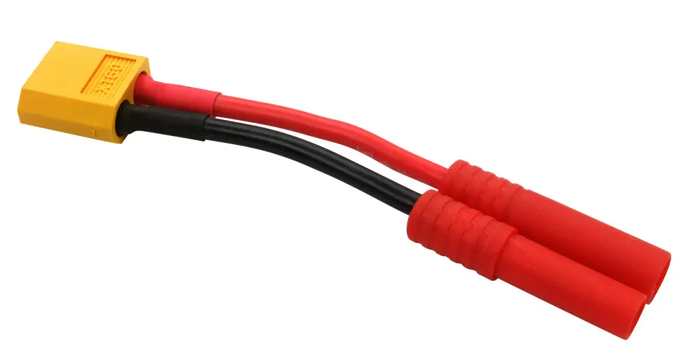 Lectron Pro Hxt 4Mm To Xt60 Male Conversion Adapter 1