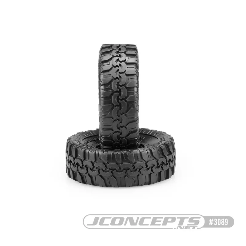 Jconcepts Hunk Performance 1.9" Scaler Tire, Green Compound, 4.75 Od, 1Pr 1