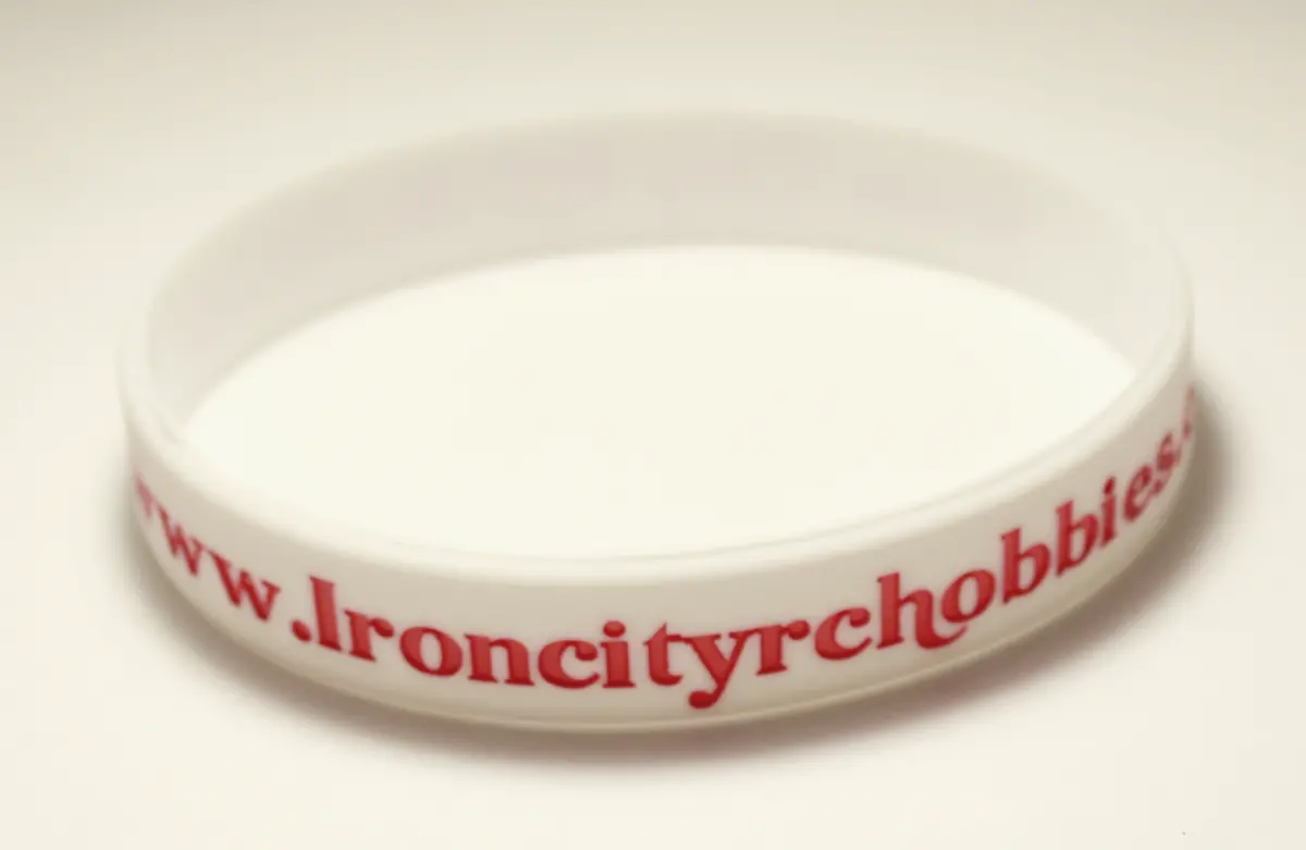 Icrc White Wrist Band 2