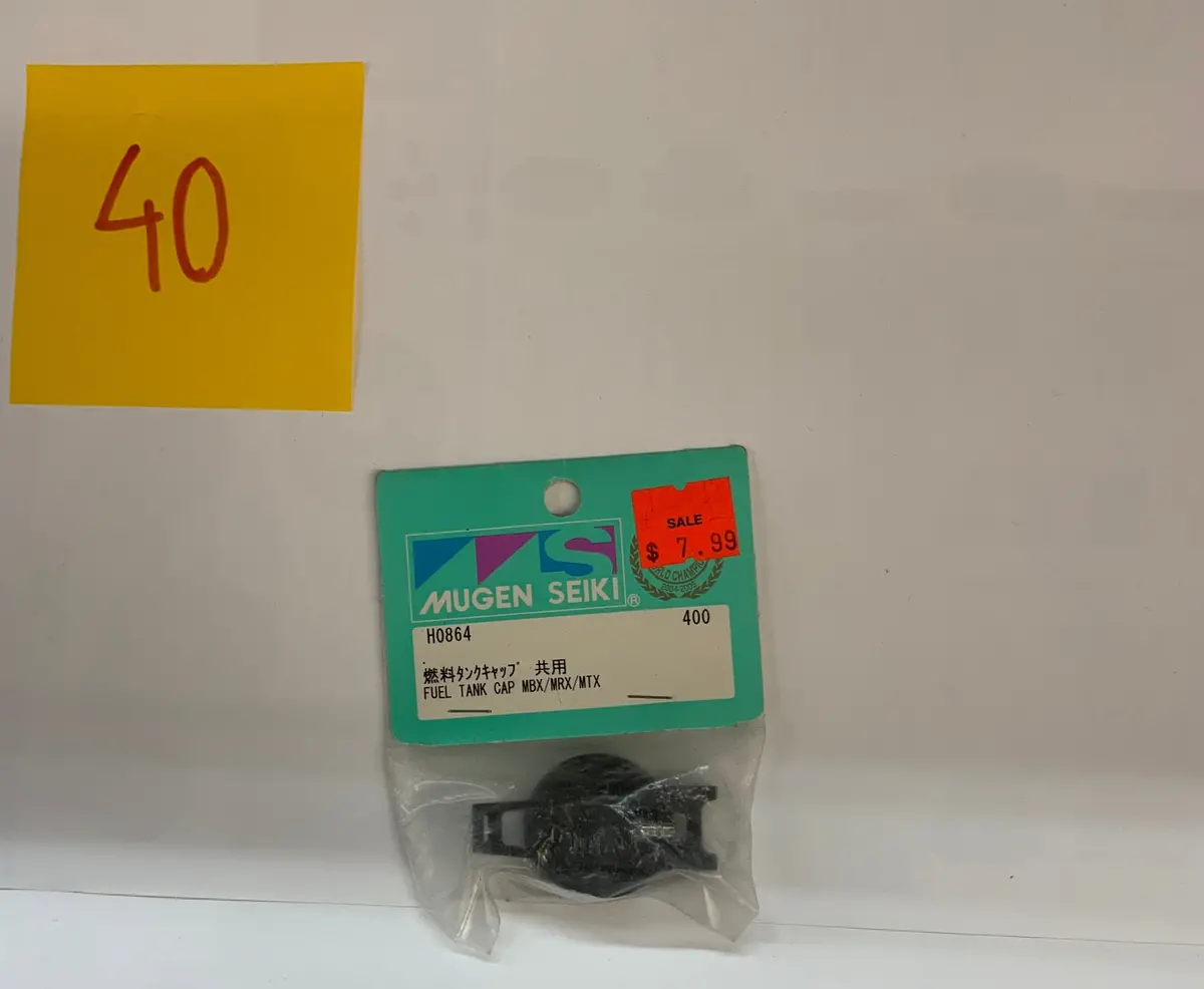 Mugen Seiki Fuel Tank Cap Mrx4 - H0864 1