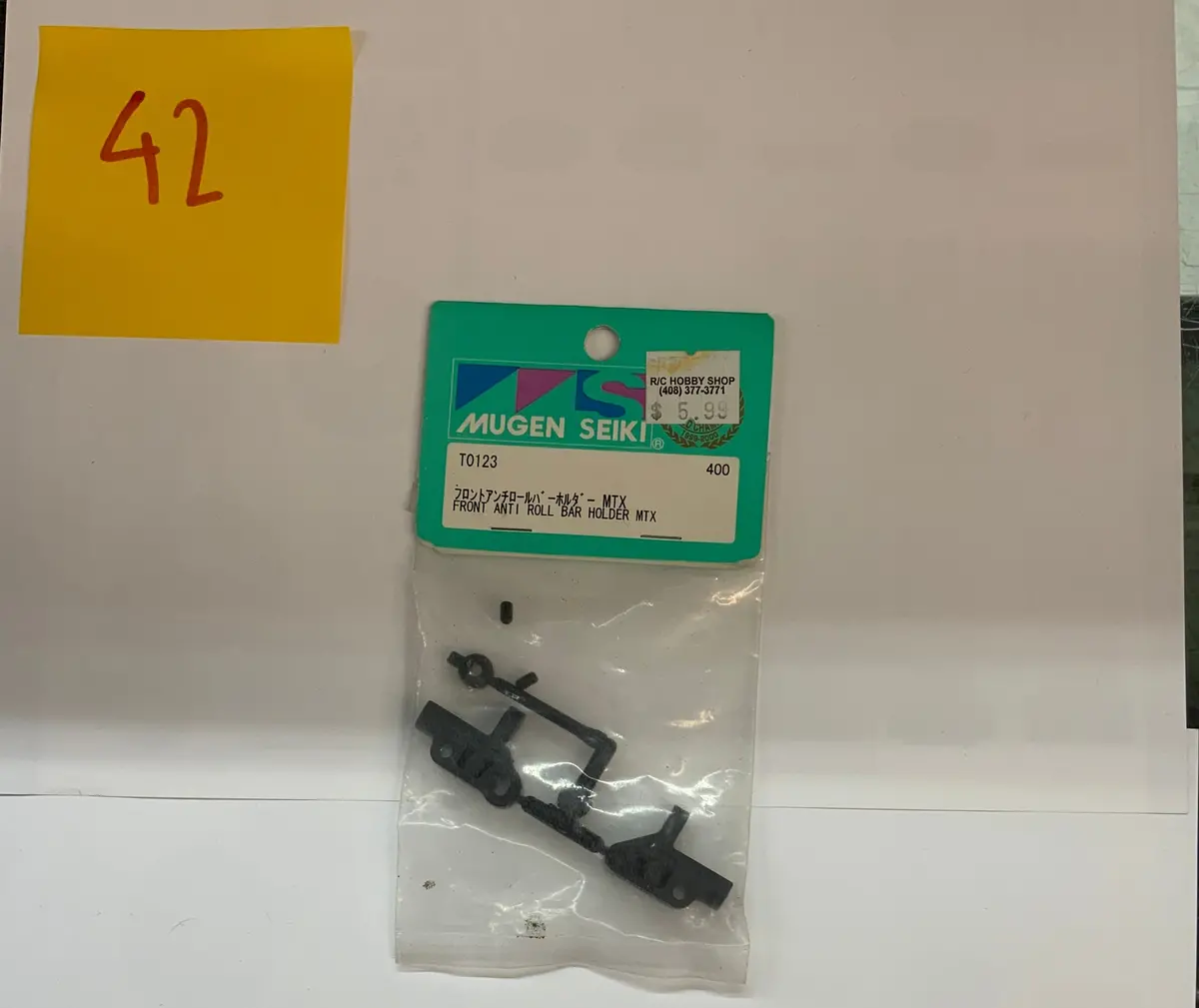 Mugen Seiki Front Anti Roll Bar Holder Mtx - T0123 1