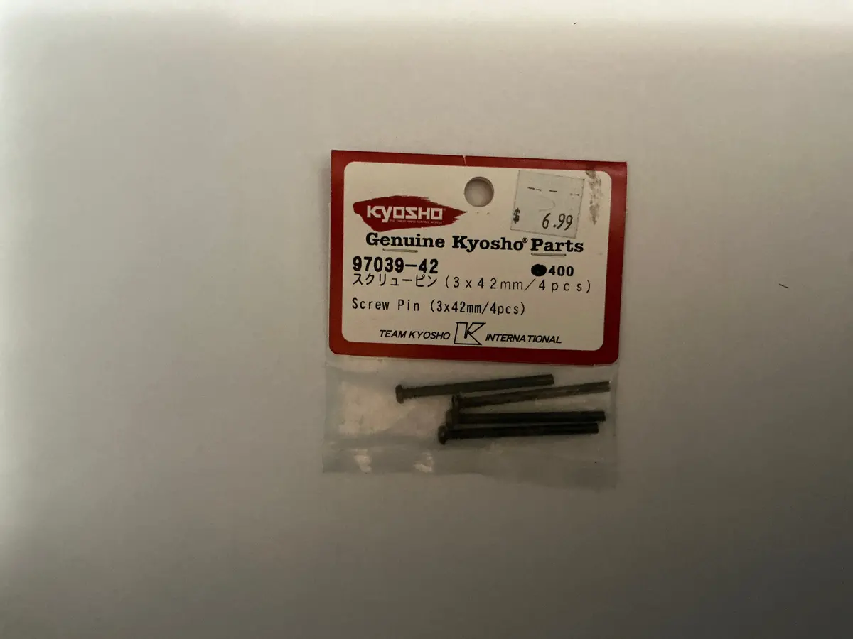Kyosho Screw Pin (3X42mm/4Pcs) 9703942 1