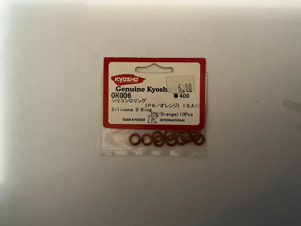 Kyosho Silicone O-Ring Org06 1