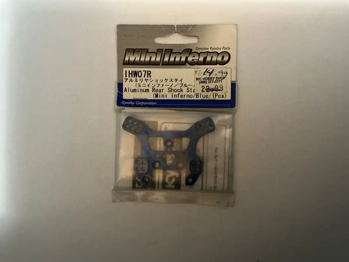 Kyosho Aluminum Rear Shock Stadium (Mini Inferno/Blue/Ipcs) Ihwo7r 1