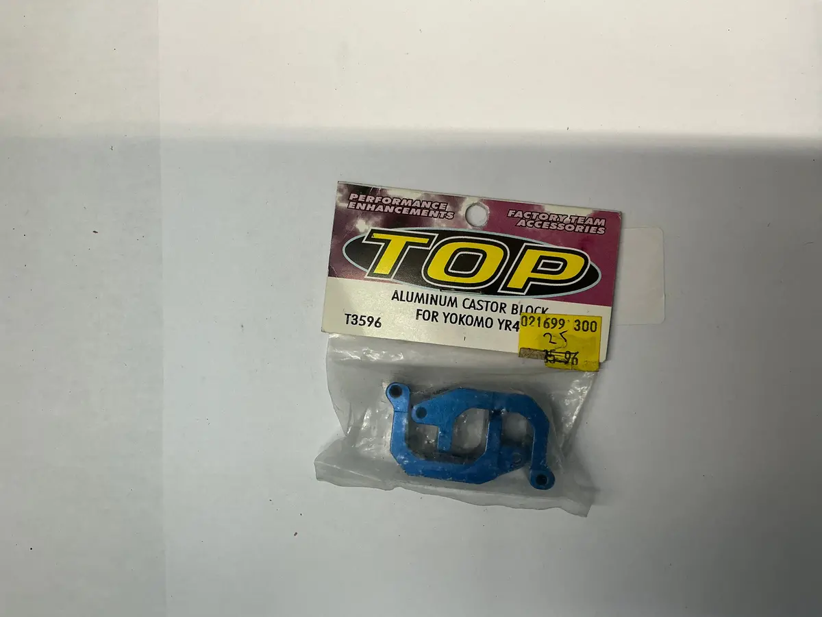 Top Aluminum Castor Block For Yokomo Yr4 T3596 1