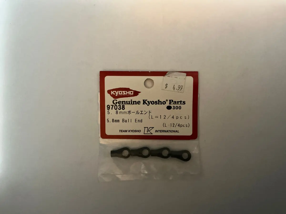 Kyosho 5.8Mm Ball End (L 12/4Pcs) 97038 1