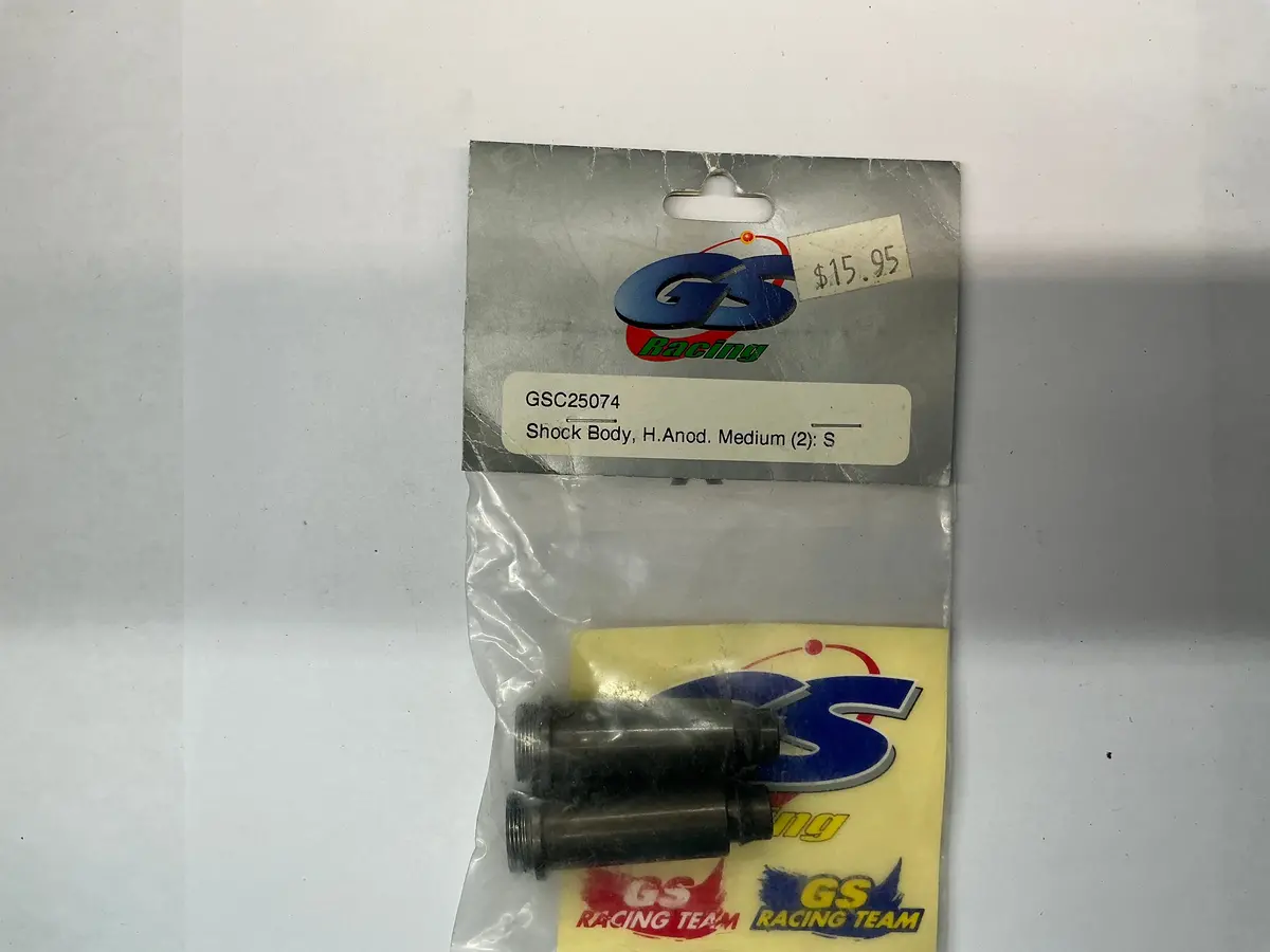 Gs Racing Shock Body, H.Anod. Medium (2): S Gsc25074 1