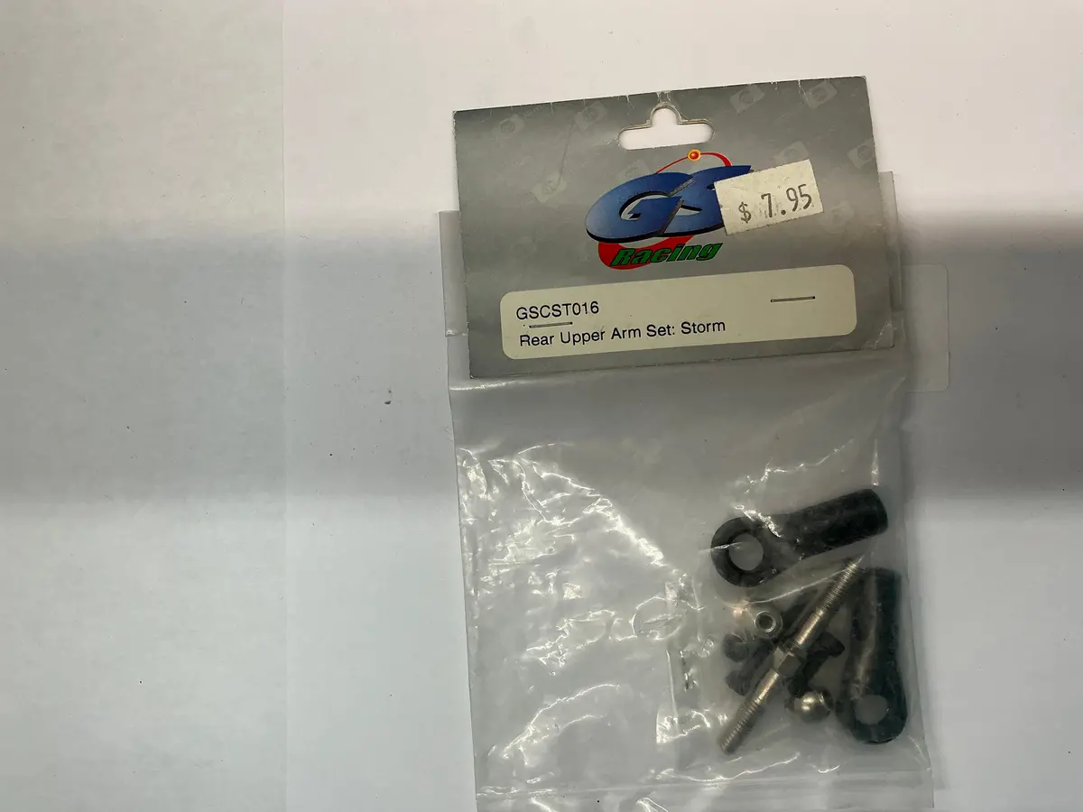Gs Racing Rear Upper Arm Set: Storm Gscst016 1