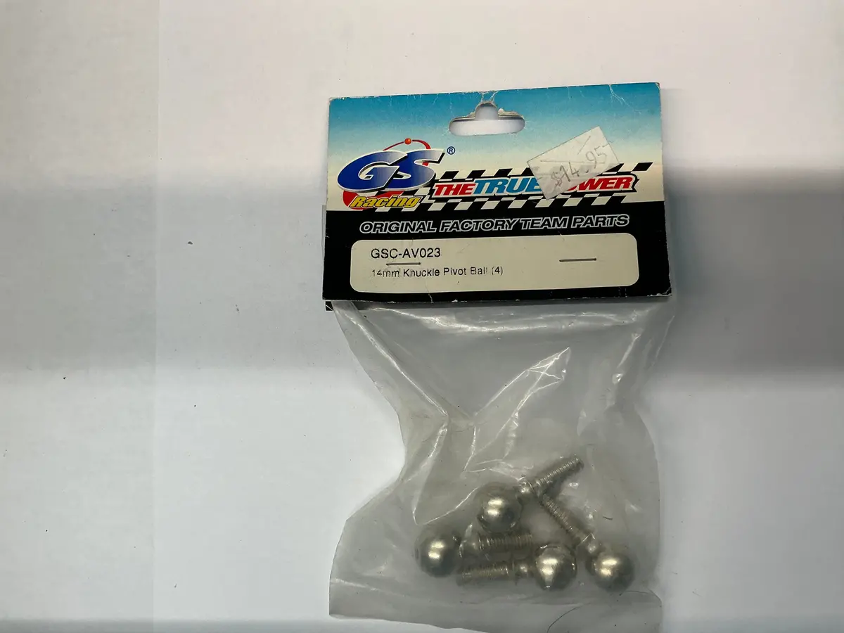 Gs Racing 14Mm Knuckle Pivot Ball (4) Gscav023 1