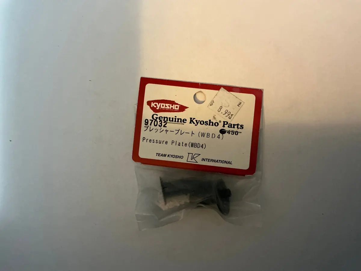 Kyosho Pressure Plate (Wbd4) 97032 1