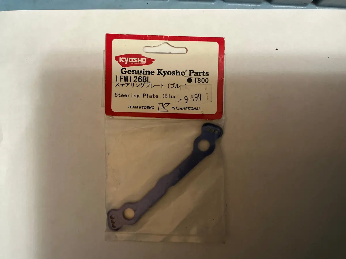 Kyosho Steering Plate (Blue) Ifw126bl 1