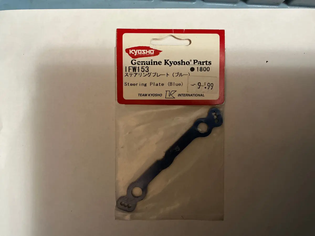 Kyosho Steering Plate (Blue) Ifw153 1