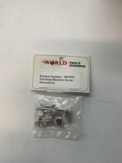 Mrc 9681001 Flat Head Machine Screw Assortment 1