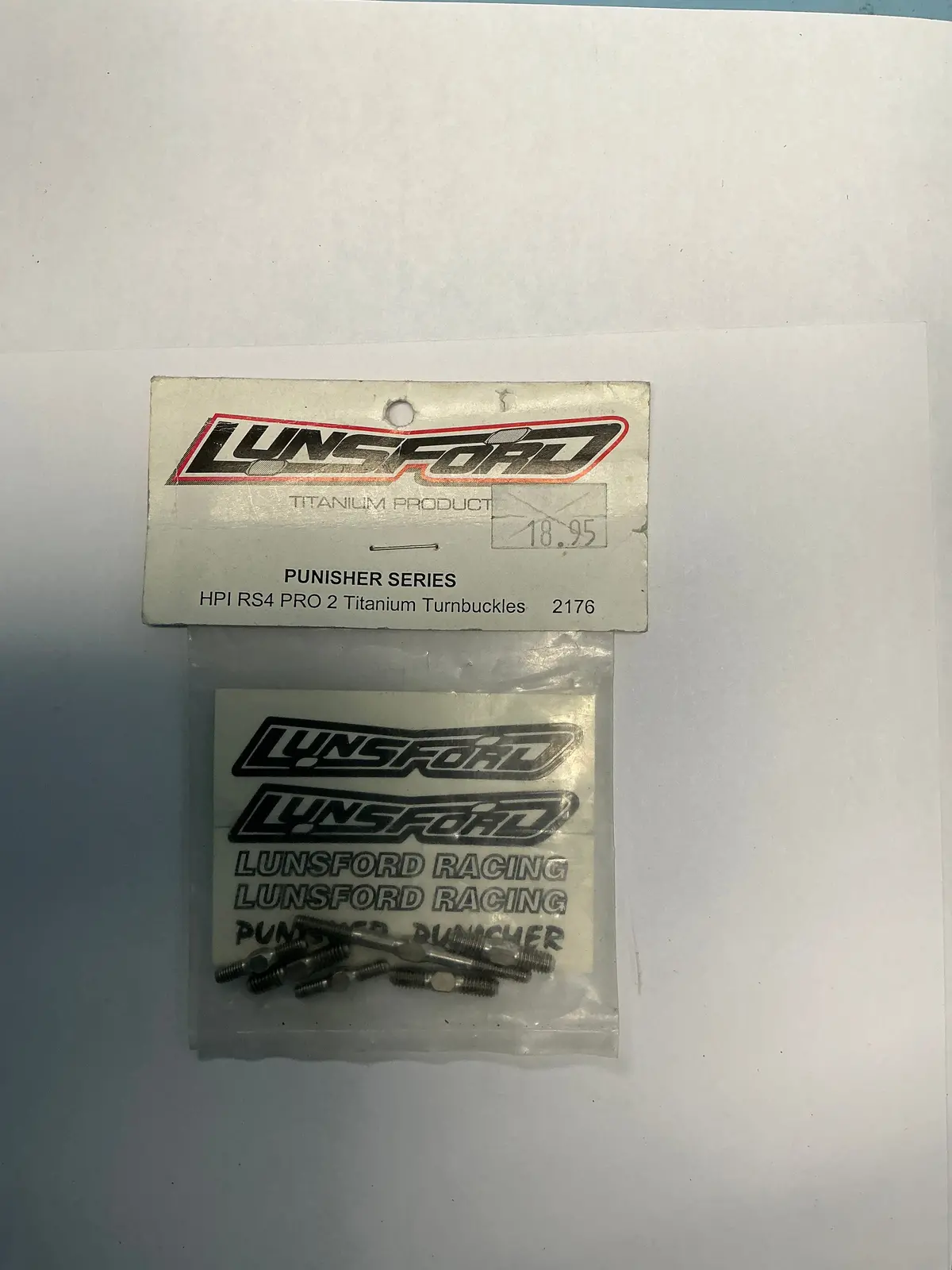 Lunsford Hpi Rs4 Pro 2 Titanium Turnbuckles 2176 1