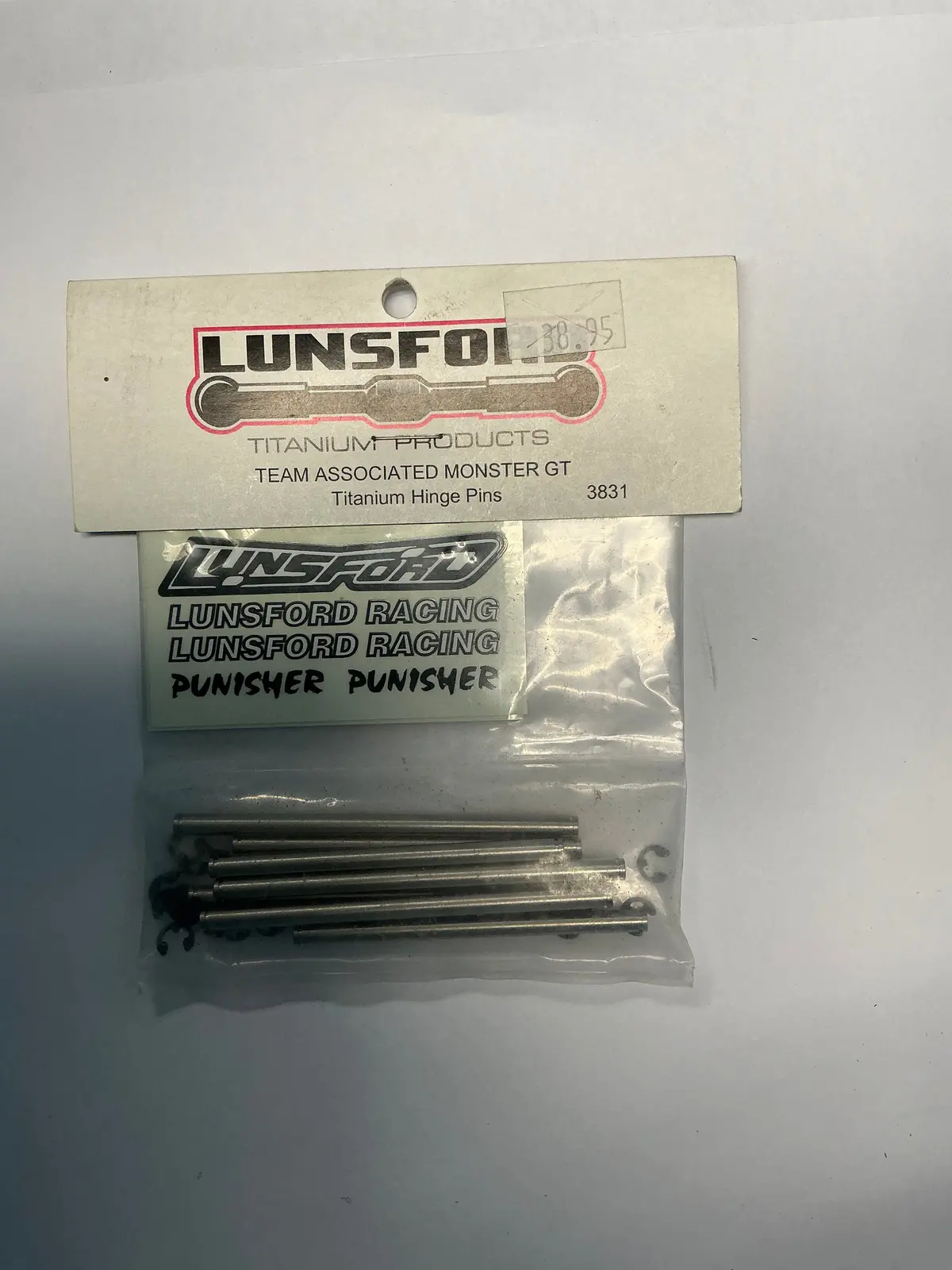 Lunsford Team Associated Monster Gt Titanium Hinge Pins 3831 1