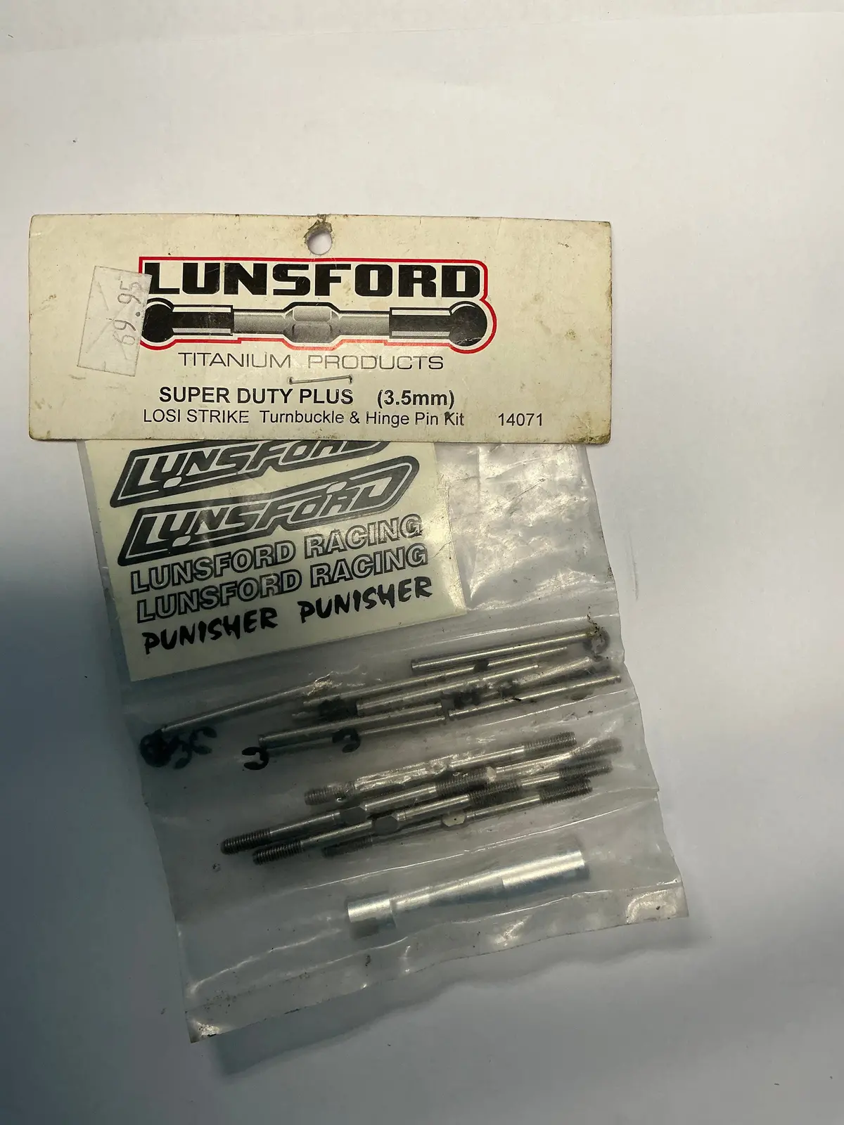 Lunsford Losi Strike Turnbuckle & Hinge Pin Kit 14071 1