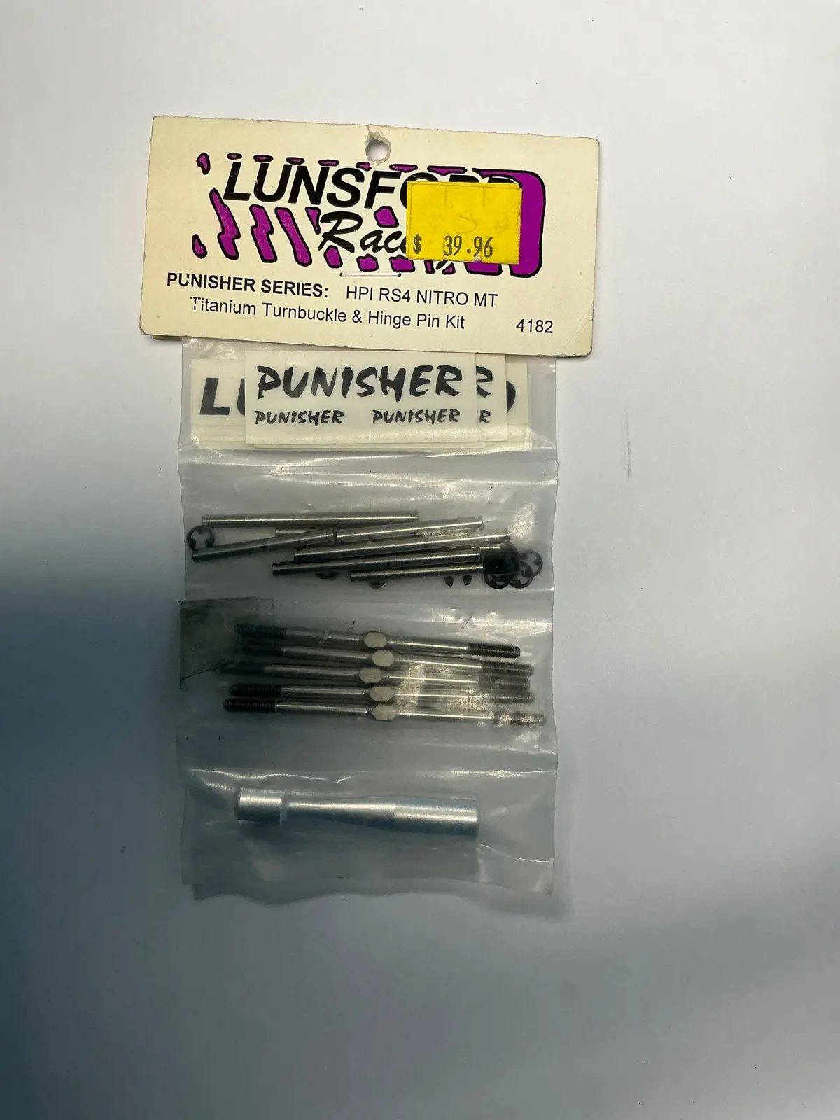 Lunsford Titanium Turnbuckle & Hinge Pin Kit 4182 1