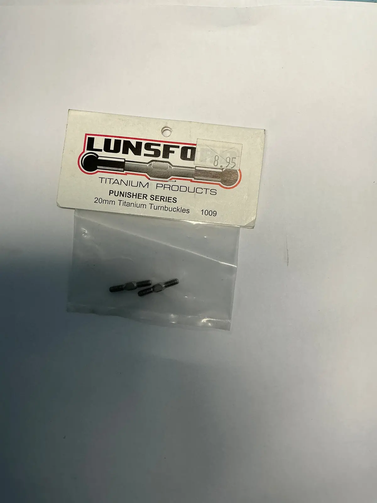 Lunsford 20Mm Titanium Turnbuckles 1009 1