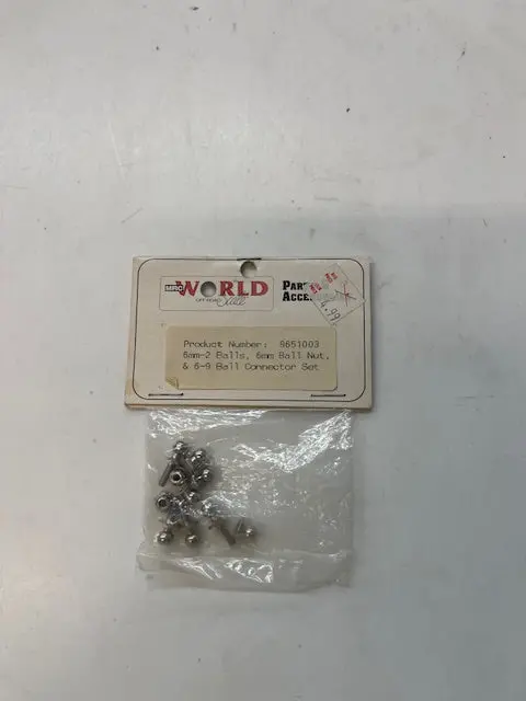 Mrc 9651003 6Mm-2 Balls, 6Mm Ball Nut & 6-9 Ball Connector Set 1